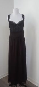 Vanity black nightgown